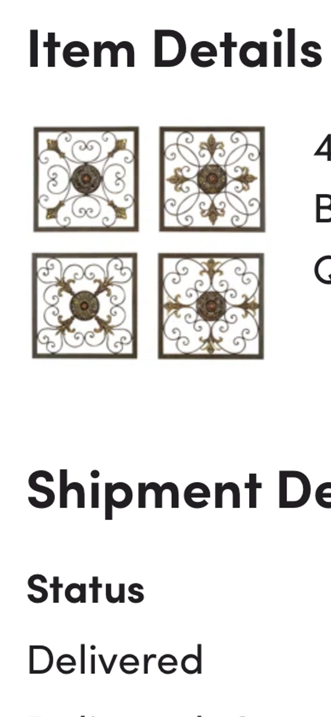 Decorative Metal Wall Art Panels