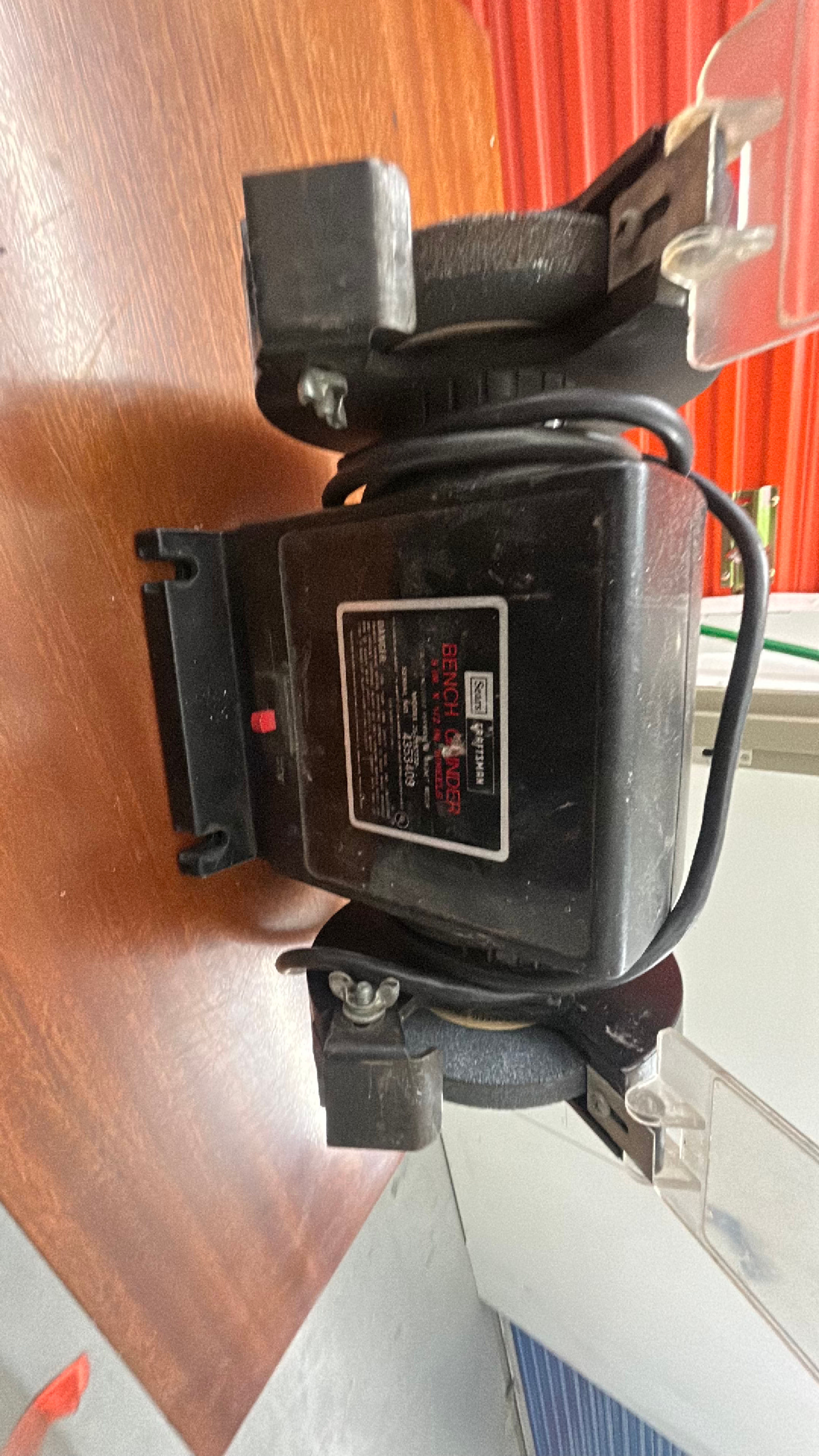 Craftsman Sears Bench Grinder 5" x 1/2" Wheels - Image 2