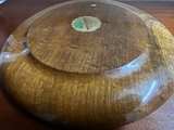 Ralph A. Bailey Vintage Myrtlewood Plate 15" - Image 4
