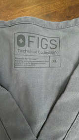FIGS Leon Three-Pocket Scrub Top XL - Image 2