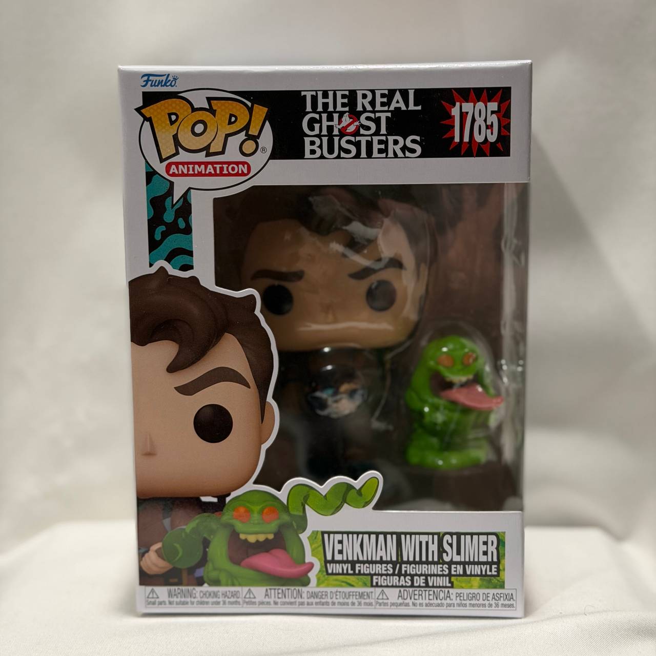 Funko Pop! Animation: The Real Ghostbusters - Venkman with Slimer #1785