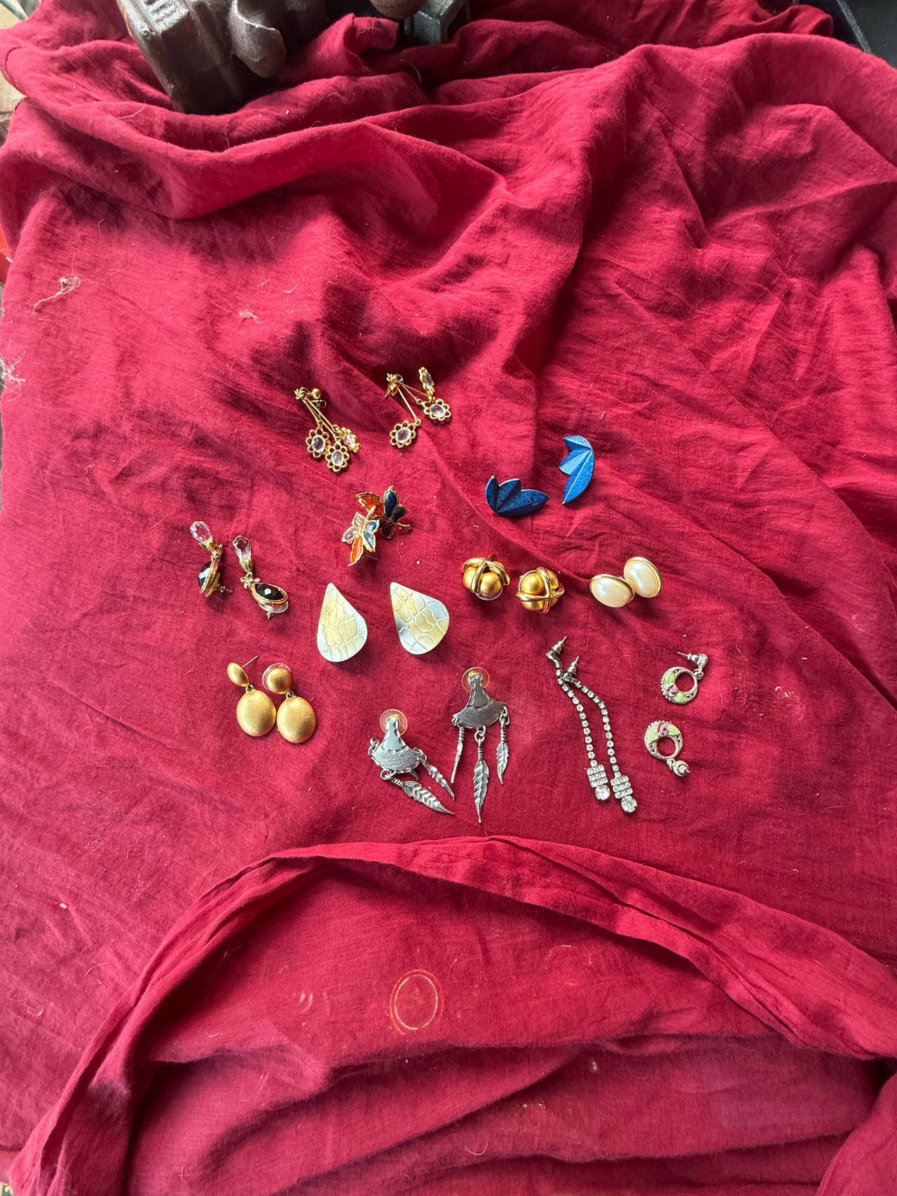 Vintage Costume Earring Lot