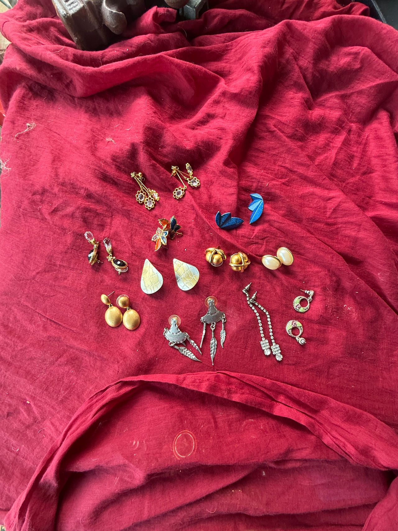 Vintage Costume Earring Lot