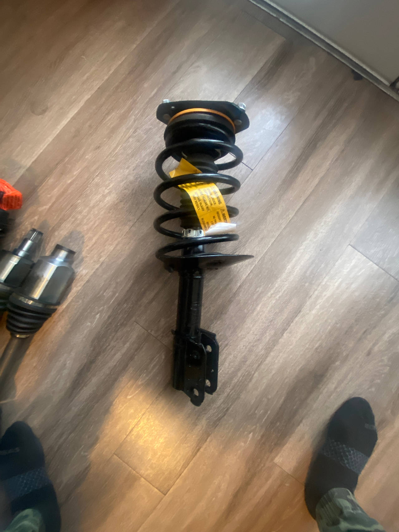 Complete Strut Assembly with Coil Spring