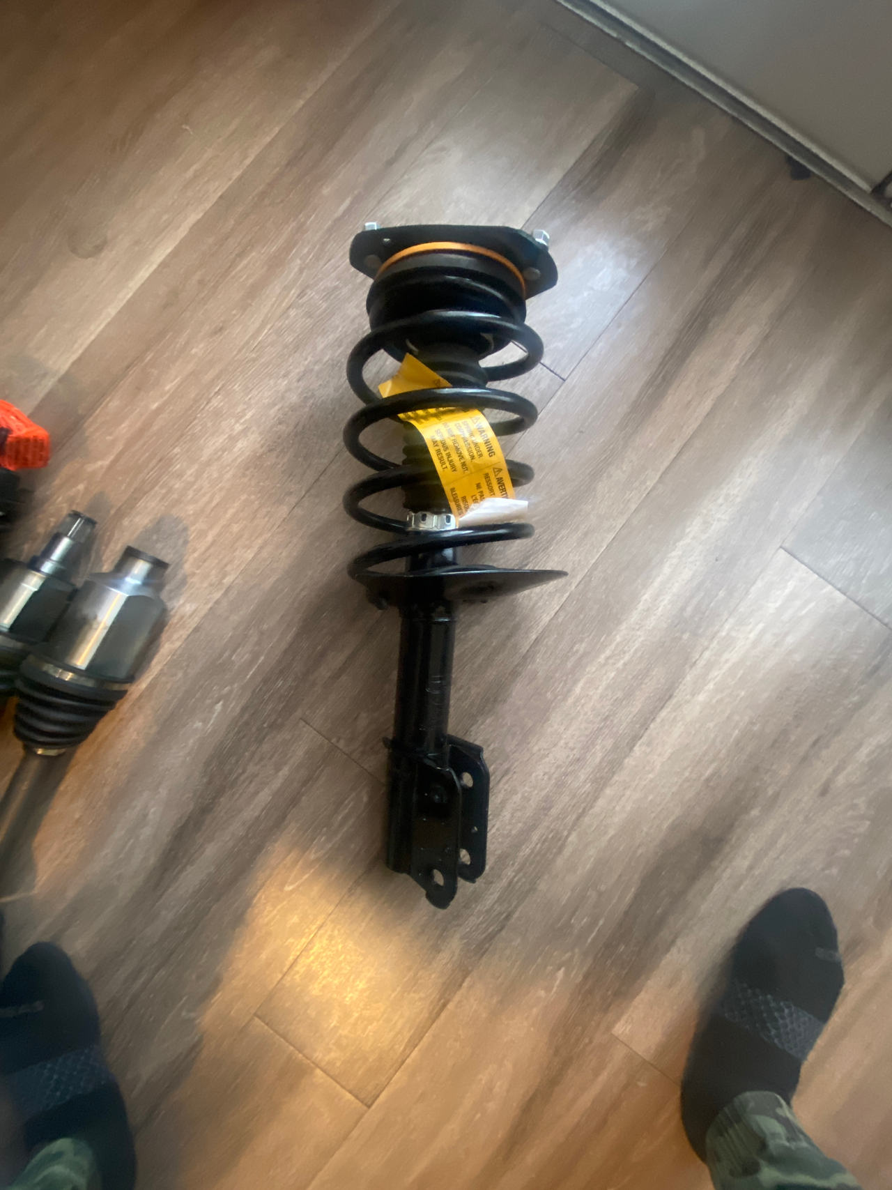 Complete Strut Assembly with Coil Spring
