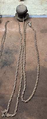 Vintage (U.S. Air Force) Wright 1/2 Ton High Speed Hoist Improved Model - Image 5