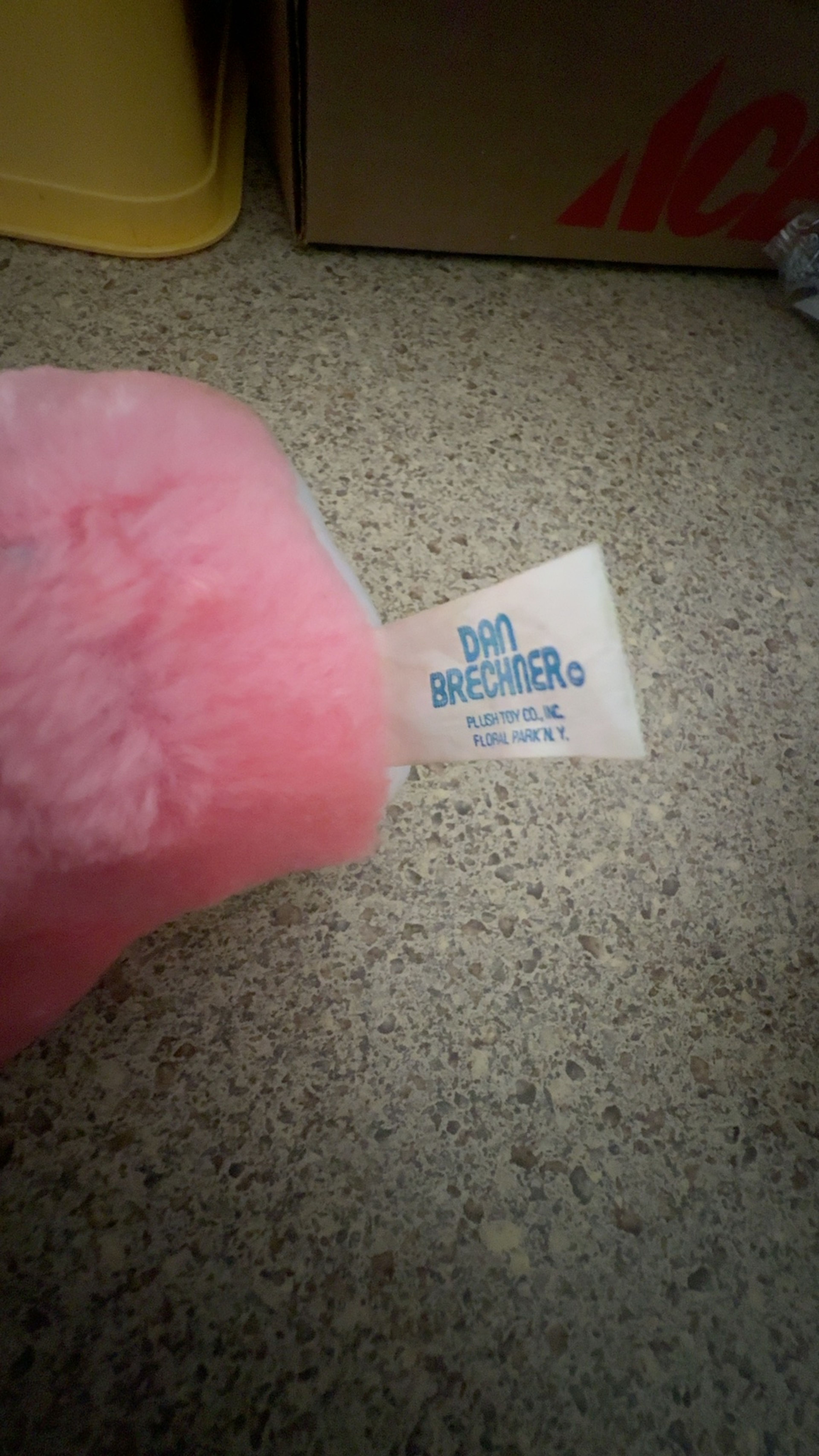 Dan Brechner Vintage Plush Stuffed Animal