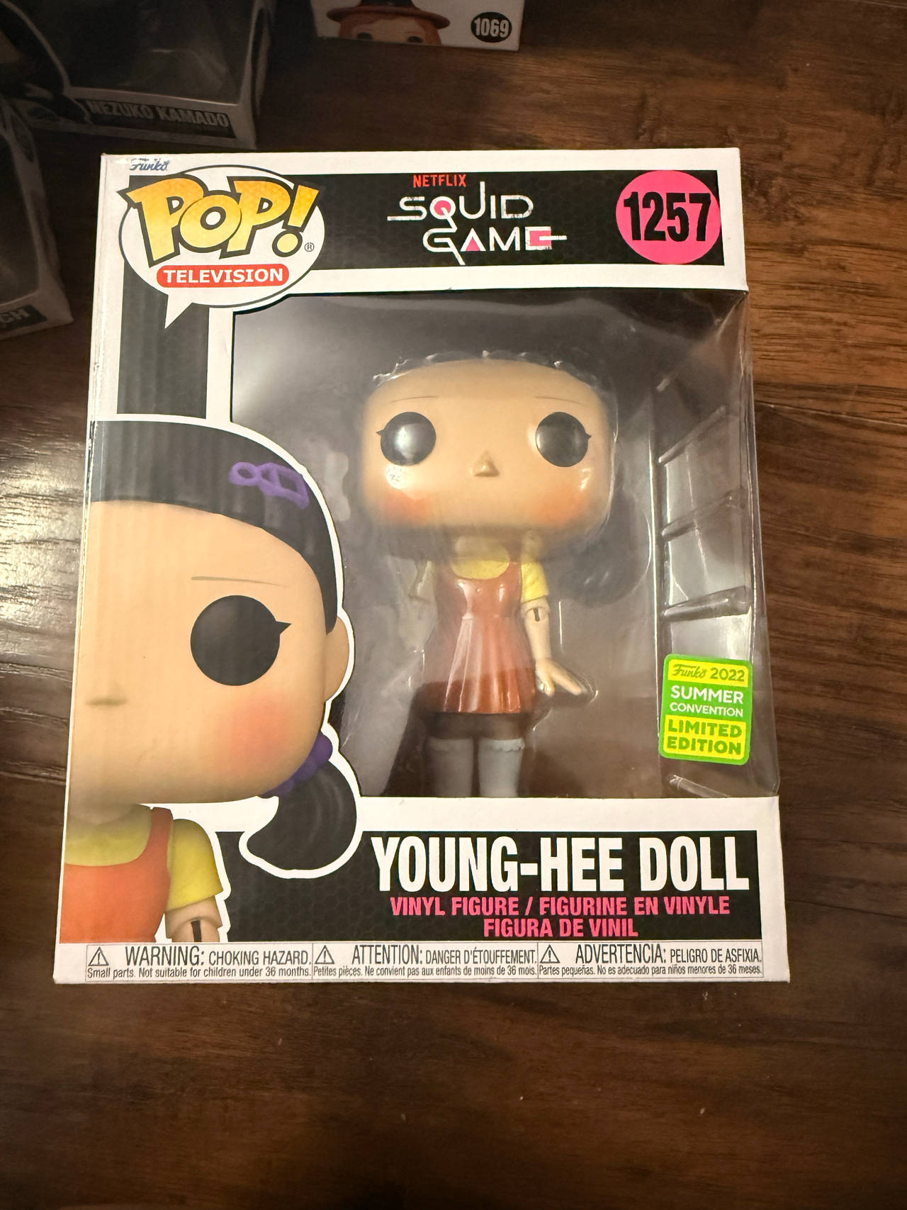 Funko Pop! Television Squid Game Young-Hee Doll #1257 2022 Summer Convention Limited Edition