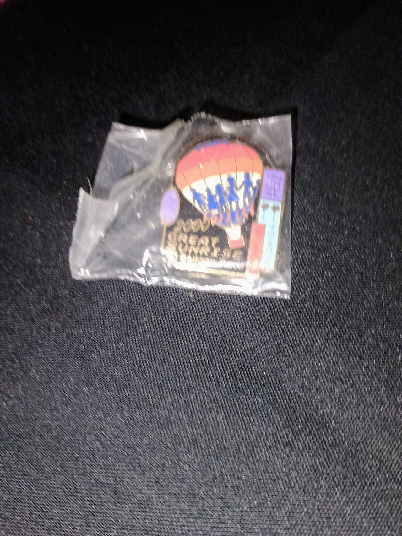 2000 Great Sunrise Hot Air Balloon Enamel Pin