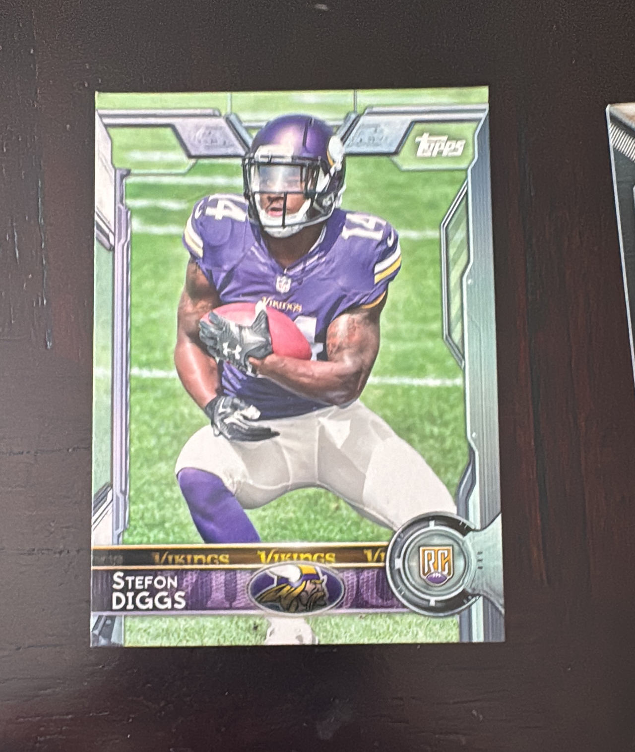 2015 Topps Stefon Diggs Rookie Card #412