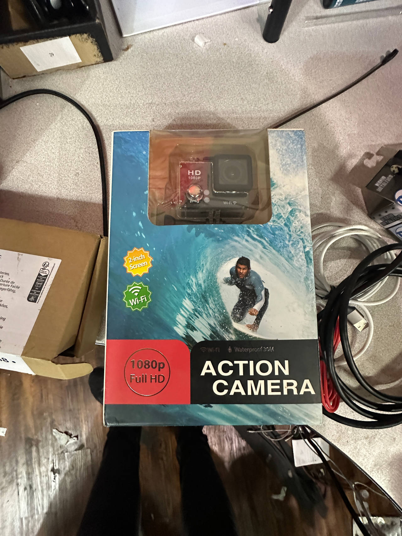 1080p Full HD Action Camera with WiFi