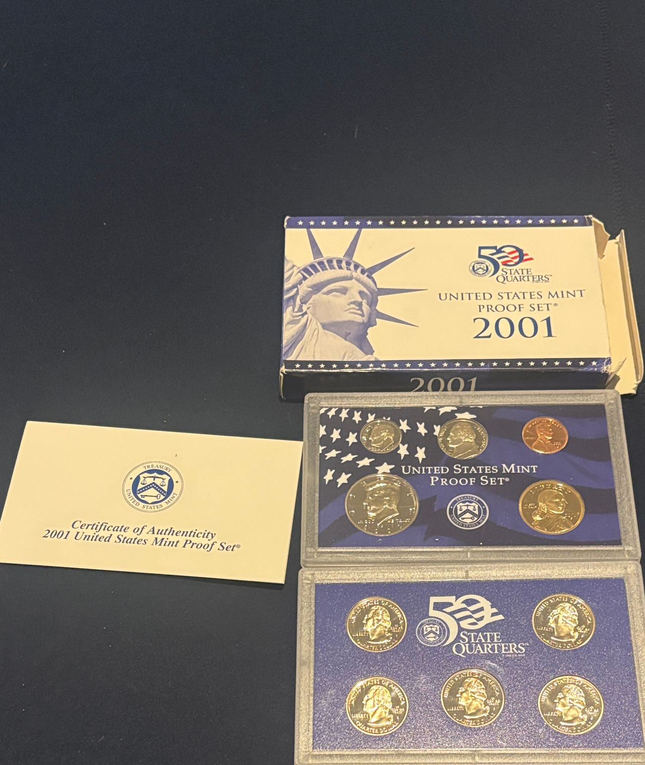 2001 United States Mint Proof Set