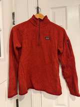Patagonia Women's Better Sweater 1/4 Zip - Red Medium  - Image 1