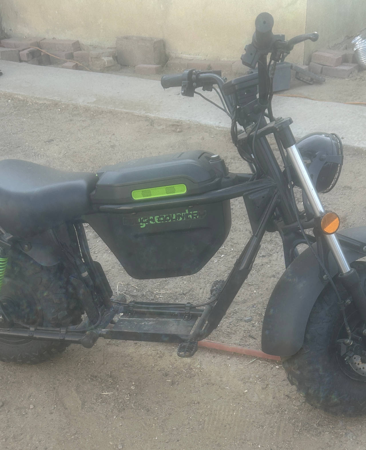 GreenBike Electric Motion Fat Tire Scooter