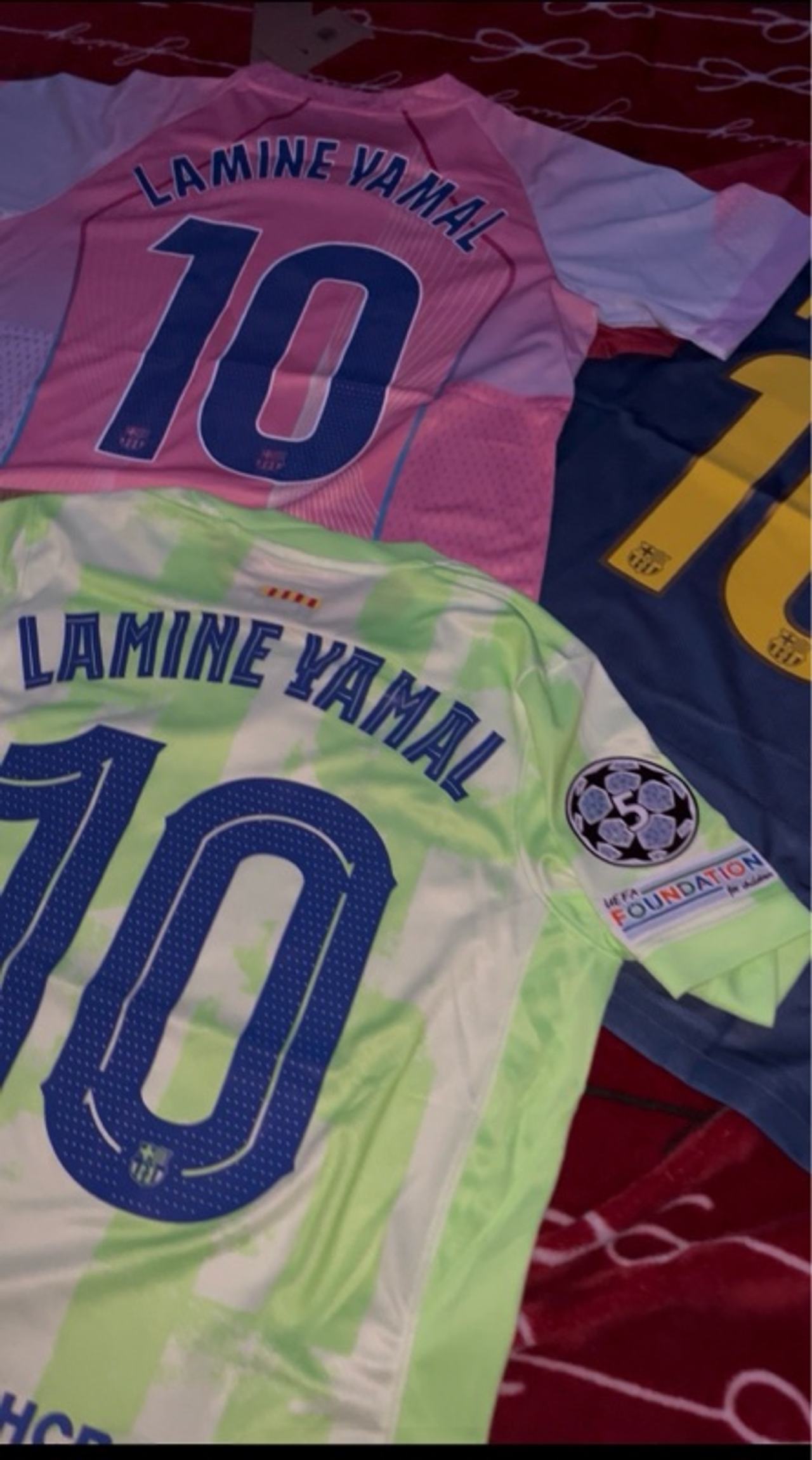 Nike Barcelona Lamine Yamal #19 Third Kit Jersey