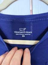 Vineyard Vines Christmas Golf Cart Long-Sleeve Pocket Tee XS - Image 3