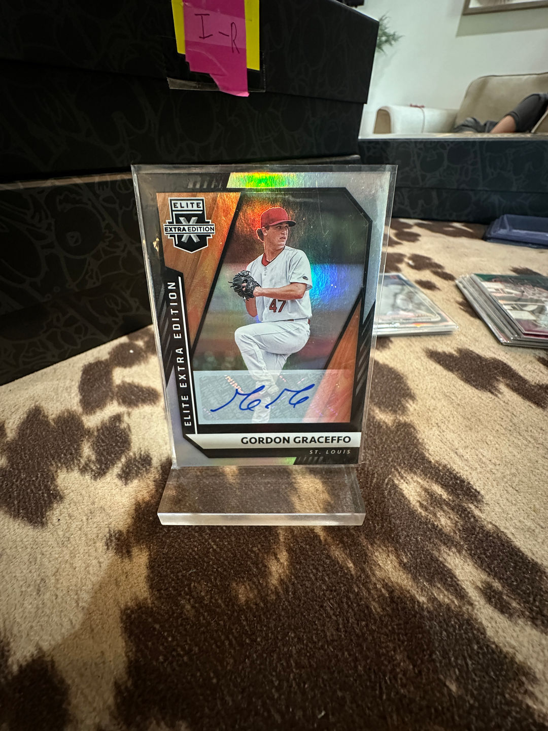 2021 Panini Elite Extra Edition Autograph Card - Gordon Graceffo