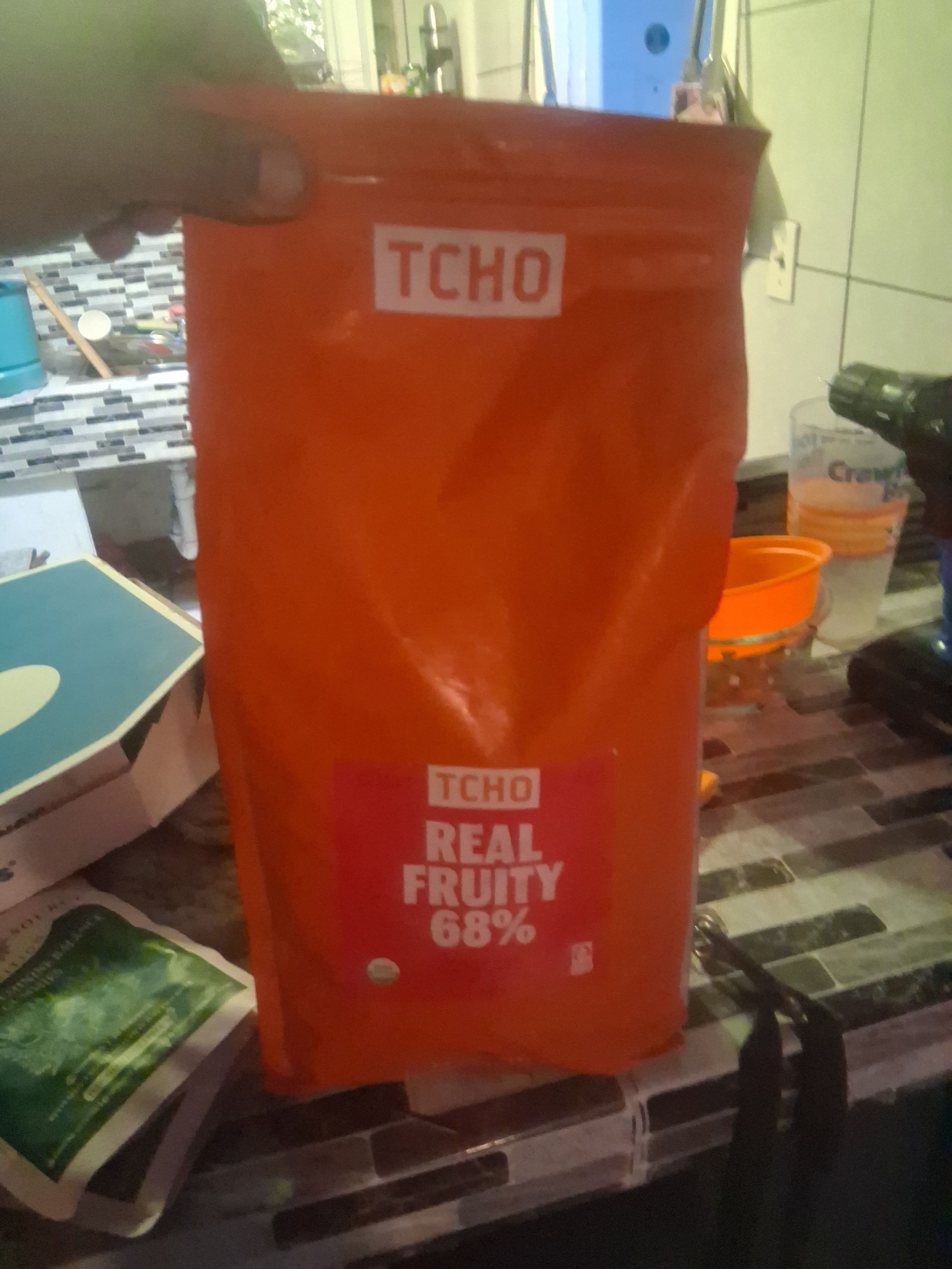 TCHO Real Fruity 68% Dark Chocolate Baking Drops