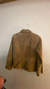 Brandon Thomas Vintage Suede Leather Jacket medium - Image 3