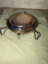 Italy Mid Century Silver Foldable Cake Stand - Image 5