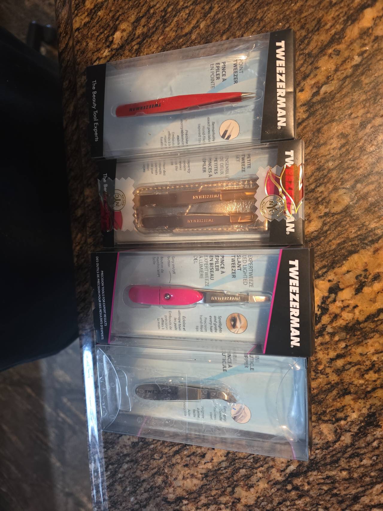Tweezerman Point Tweezer Red