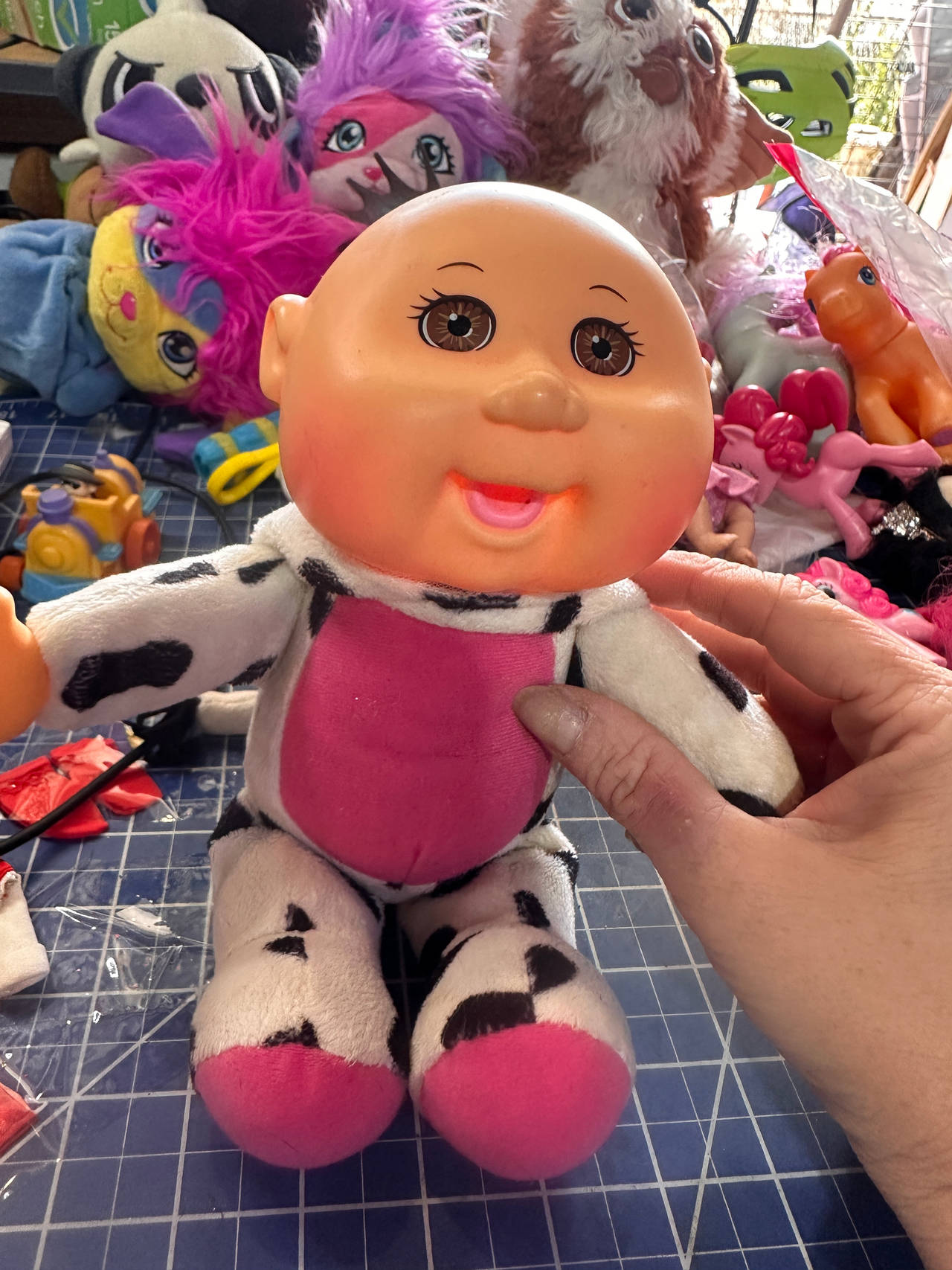 Cabbage Patch Kids Cutie COW costume baby doll.
