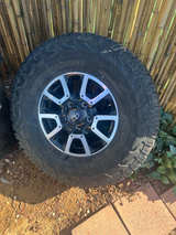 Toyota Tacoma TRD Off-Road 16" Alloy Wheel with Yokohama Geolandar Tires - Image 1