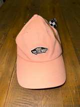 Vans Pink Checkerboard Bow Logo Baseball Cap - Image 5