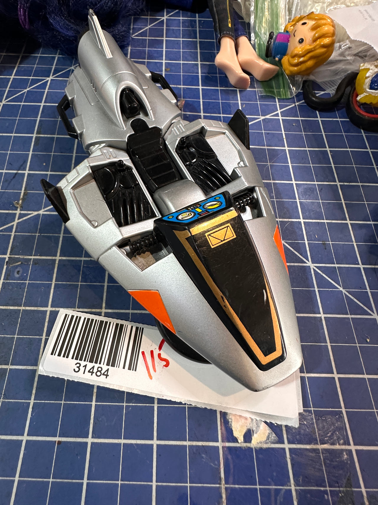 Power Rangers In Space Silver Ranger Galactic Rover 115