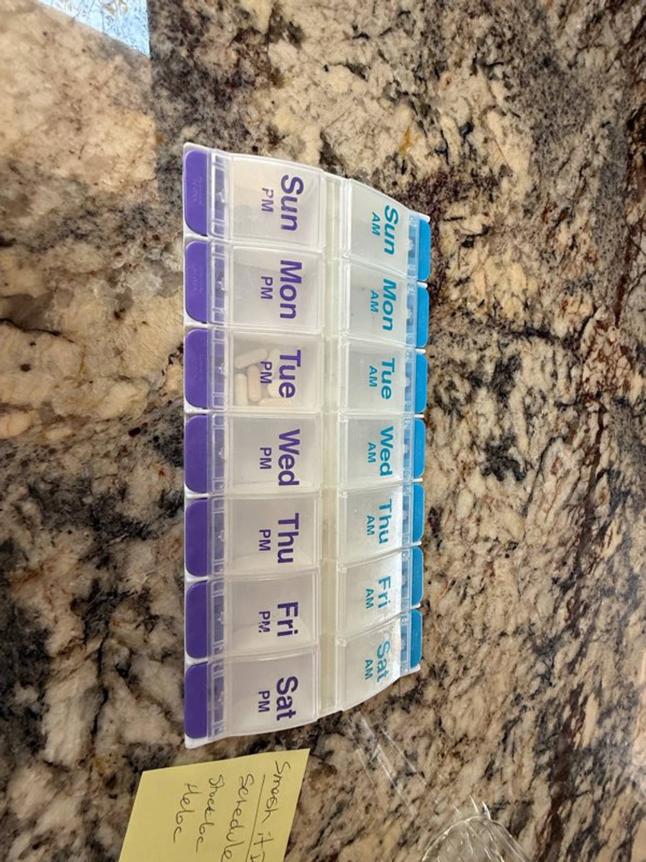 Weekly Pill Organizer