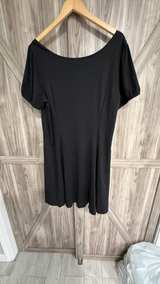 Hot Topic Black Lace-Up Cinched Bust Dress - Image 3