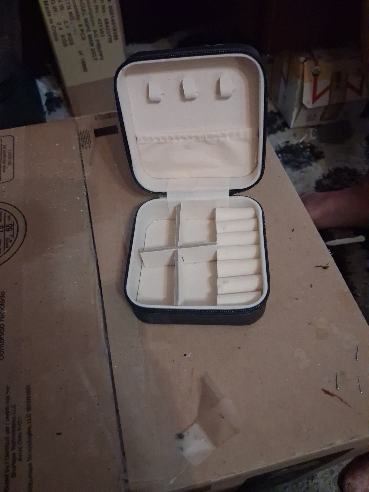 Small Travel Jewelry Case Organizer