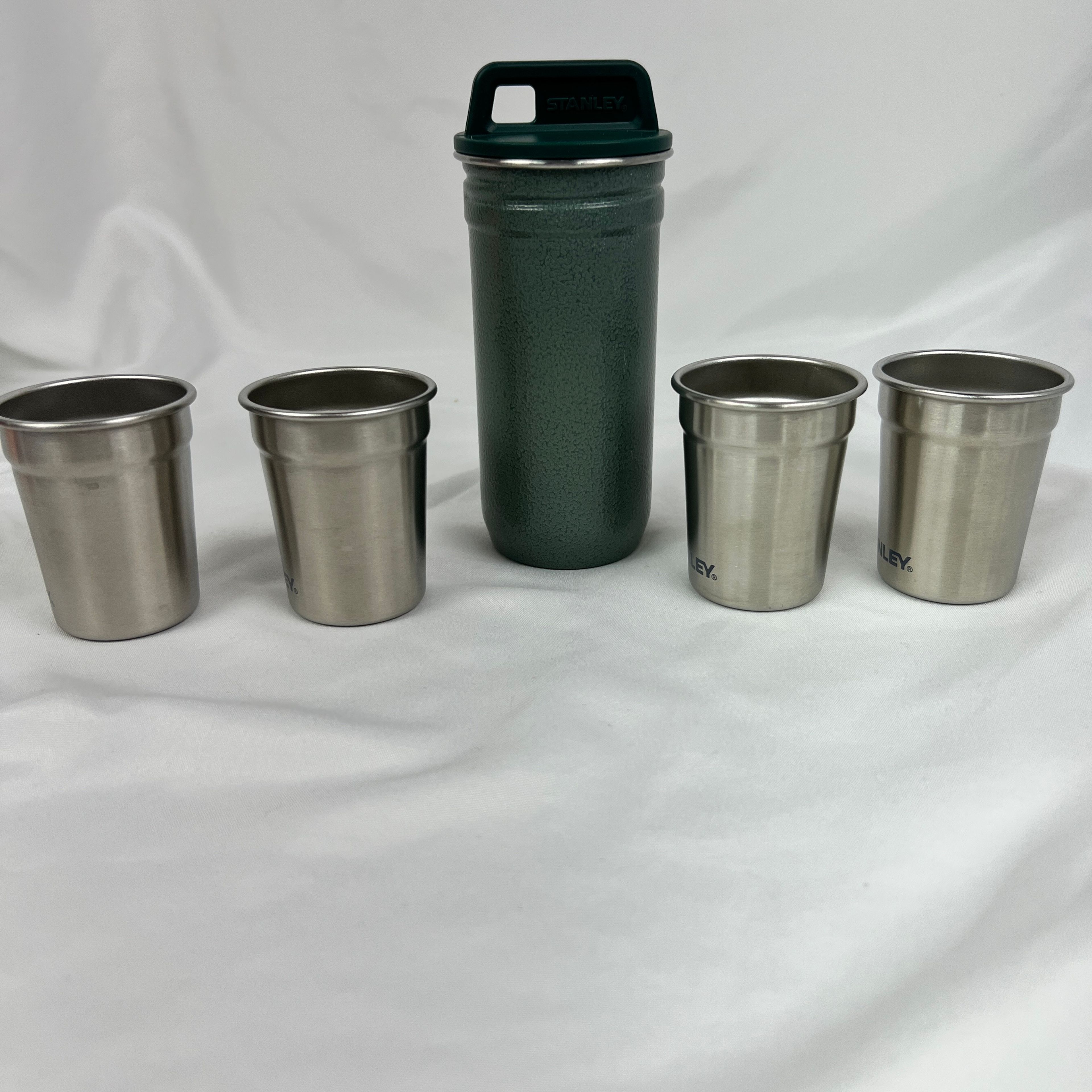 Stanley Shot Glasses Stainless Steel Packable Nested Set Hammerton Green - Image 6