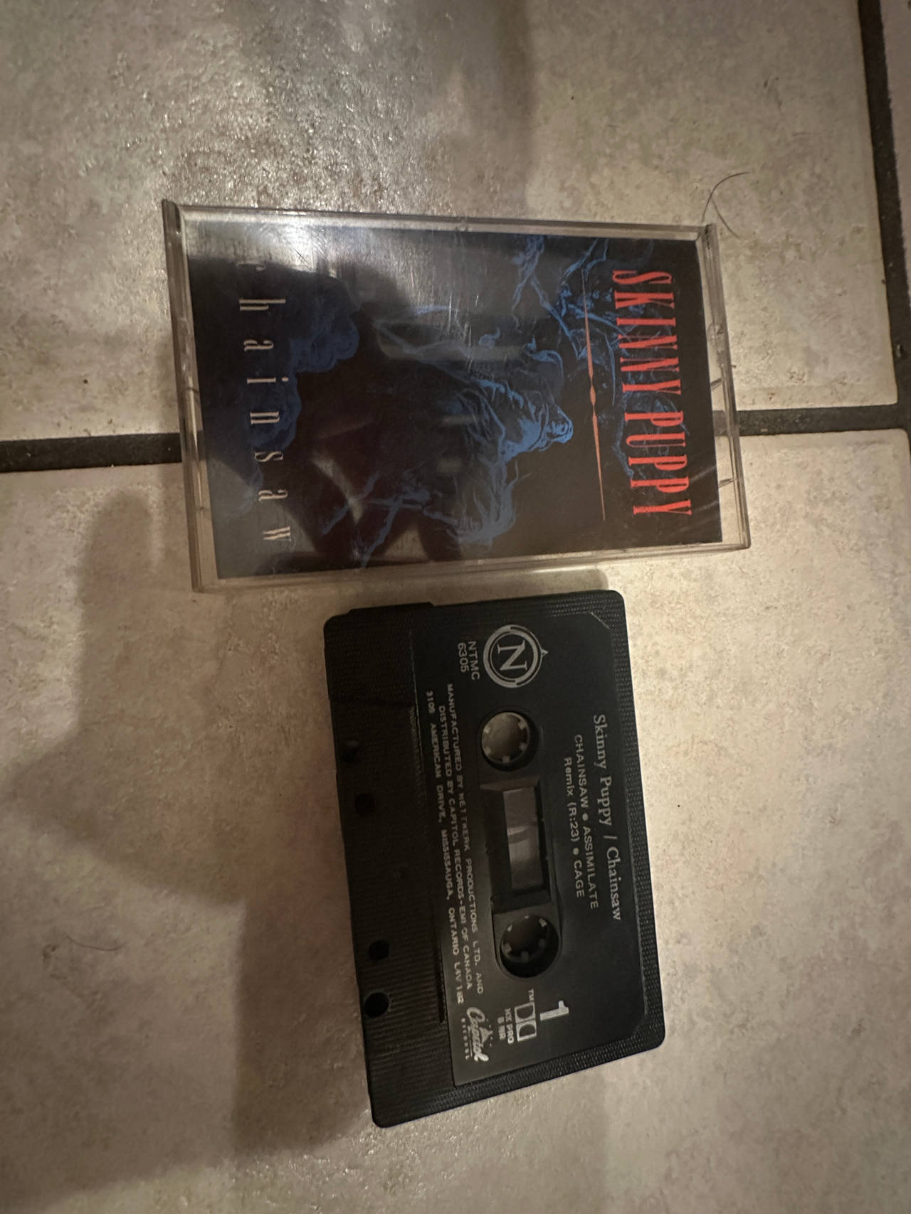 Skinny Puppy - Chainsaw (Cassette) Netwerk Productions