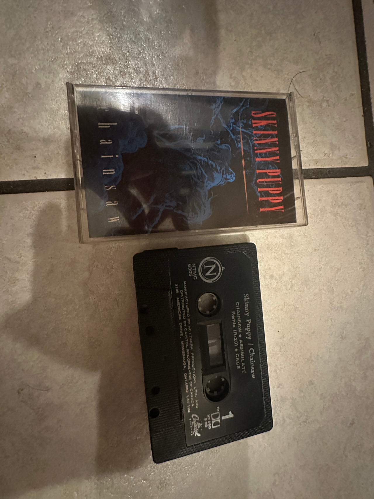 Skinny Puppy - Chainsaw (Cassette) Netwerk Productions