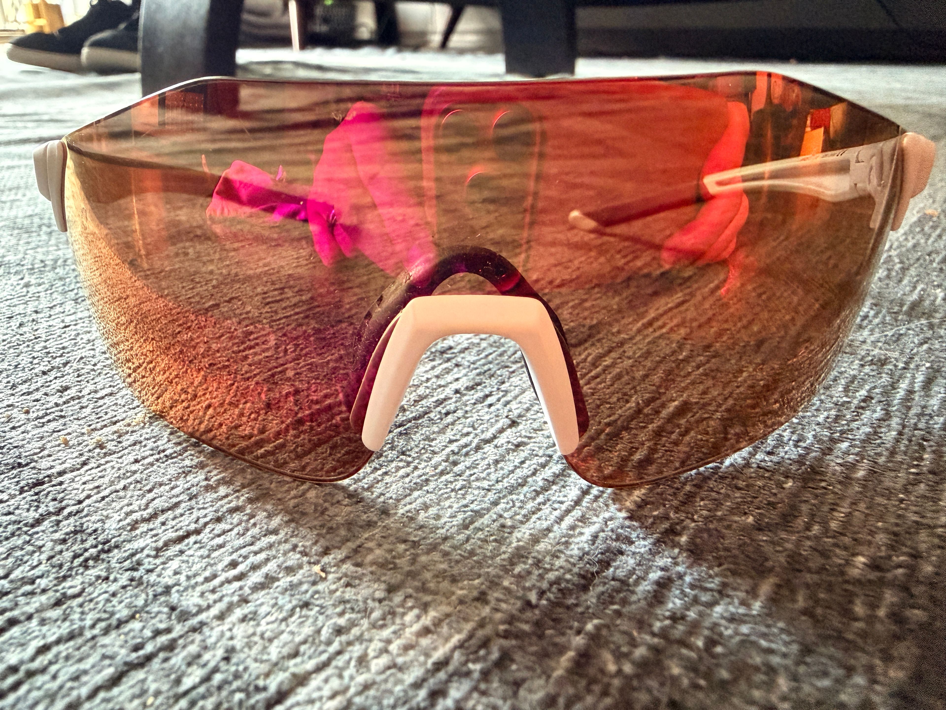 Smith Optics Reverb PivLock Sunglasses Matte White ChromaPop Red Mirror - Image 3