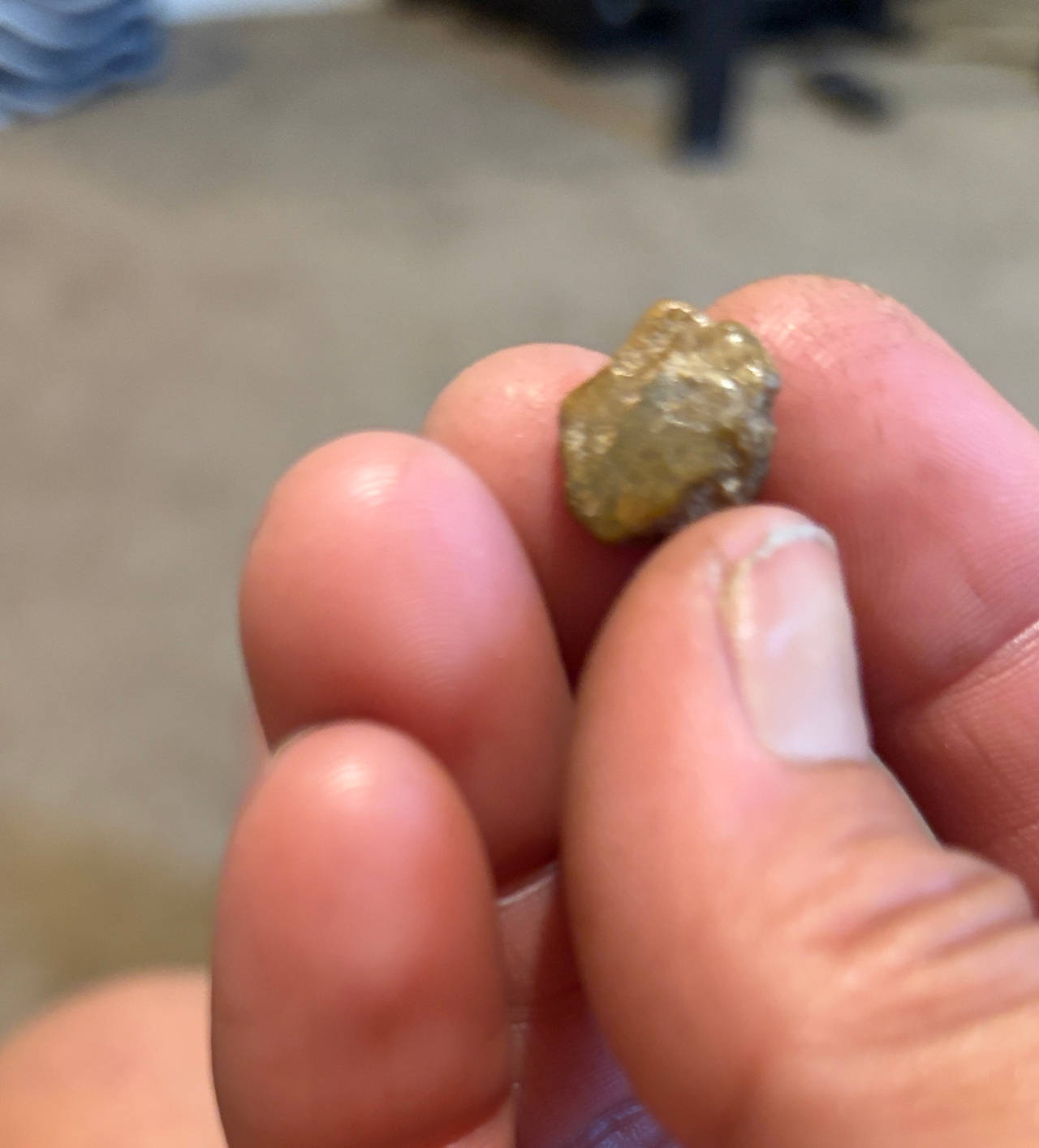 Raw Gold Nugget Specimen