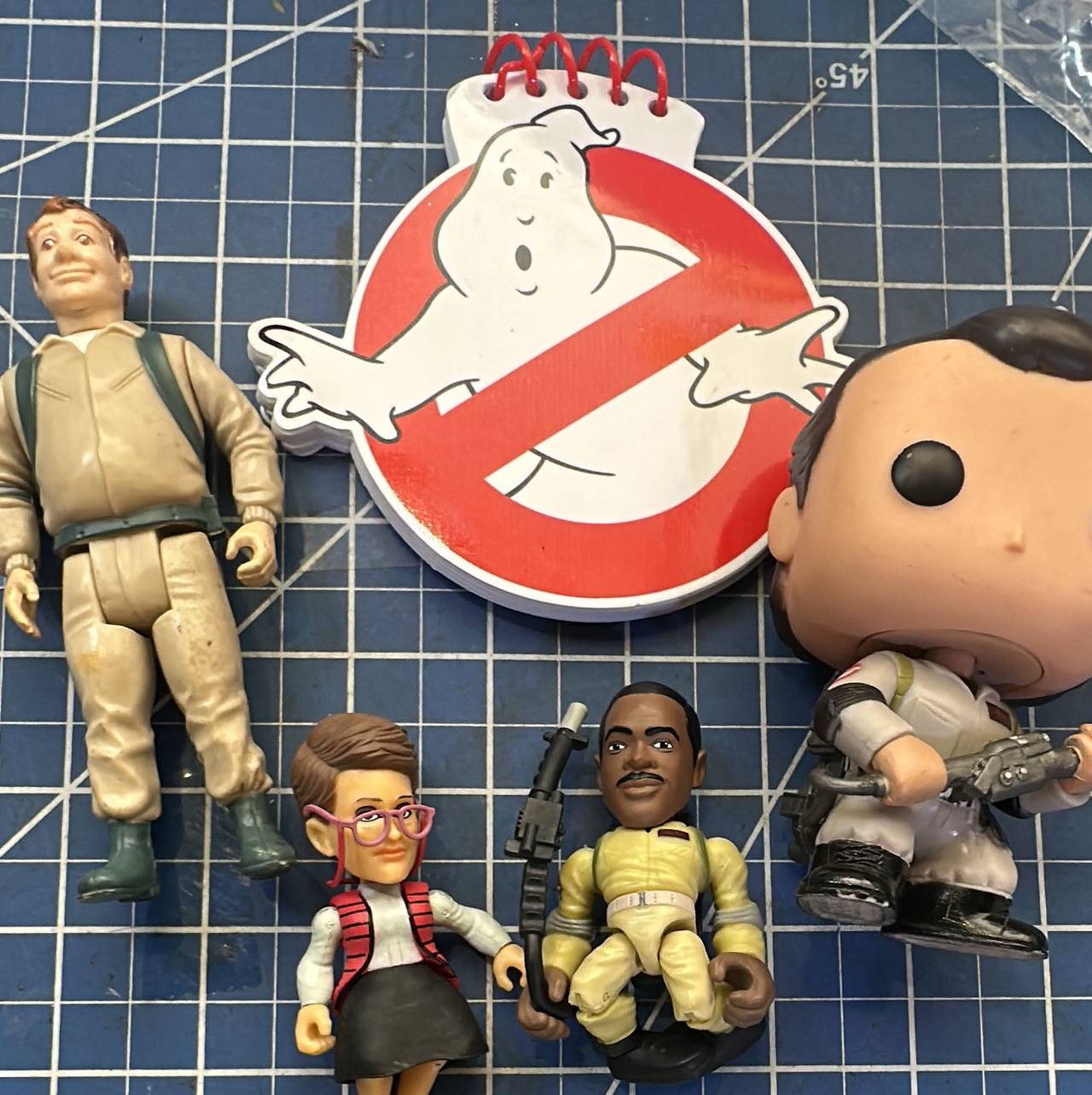 Kenner The Real Ghostbusters vtg Funko Pop figure lot. 5 pcs. 122