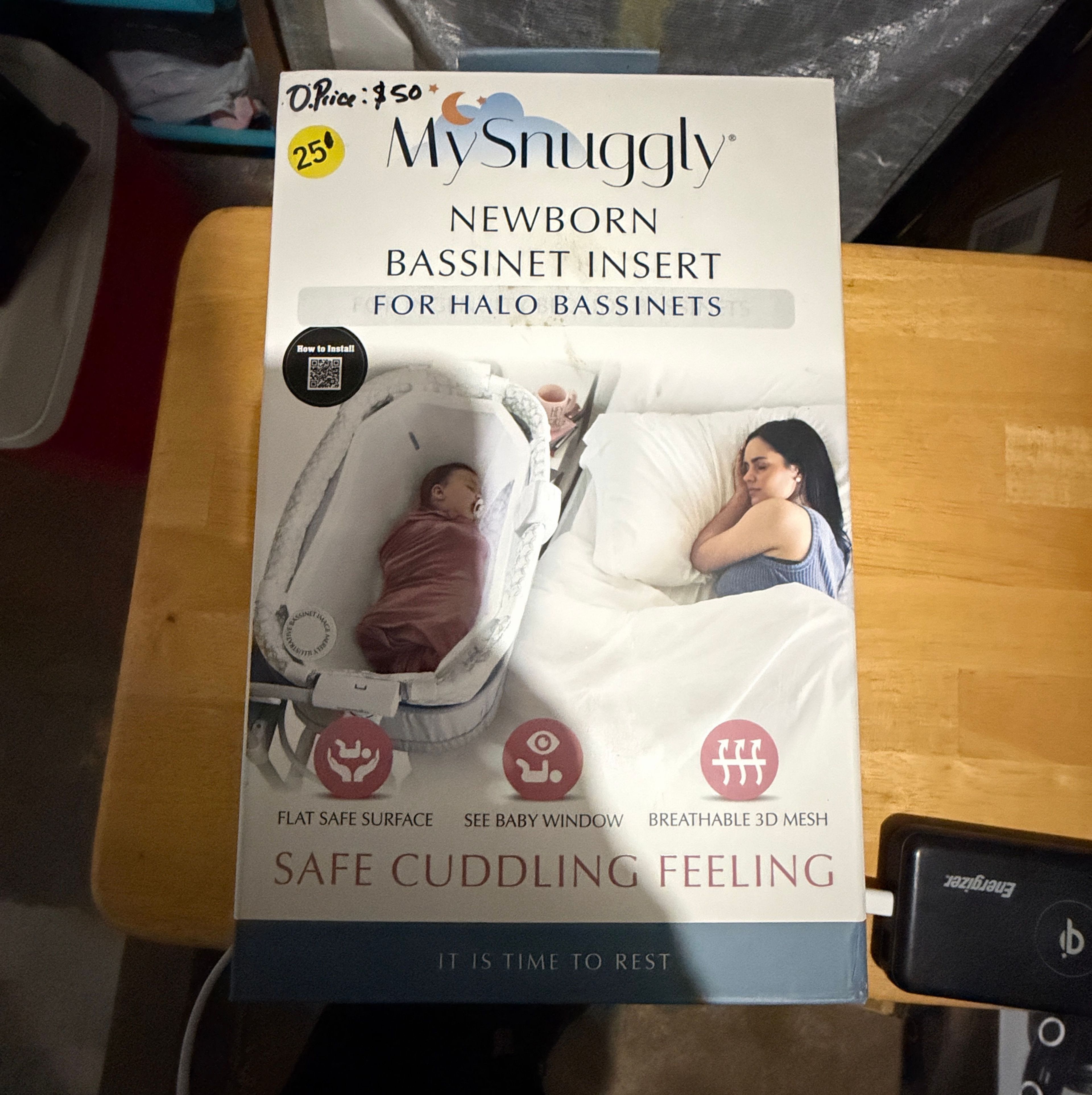 MySnuggly Newborn Bassinet Insert for Halo Bassinets