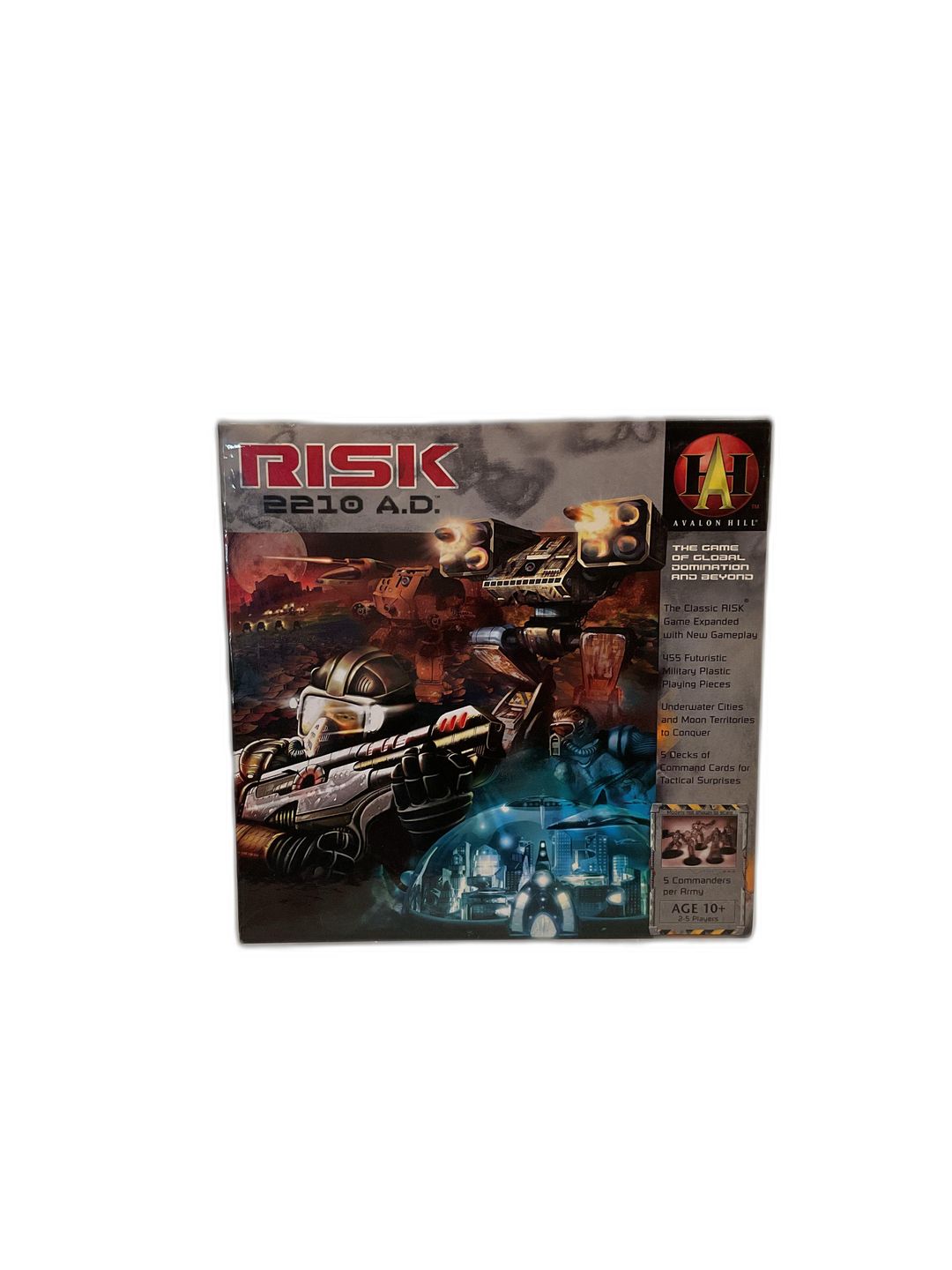 Avalon Hill Risk 2210 A.D. Board Game