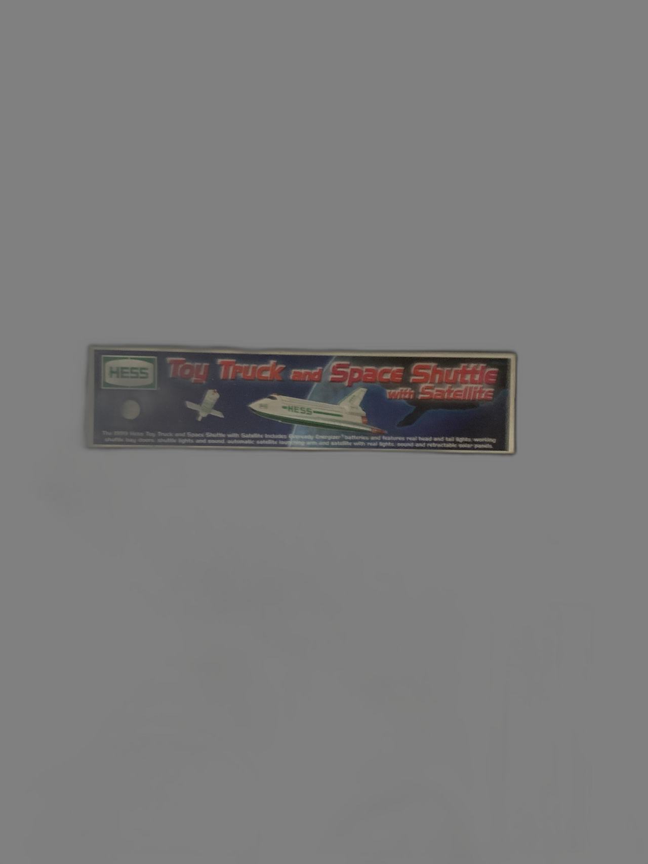 Hess Toy Truck and Space Shuttle with Satellite