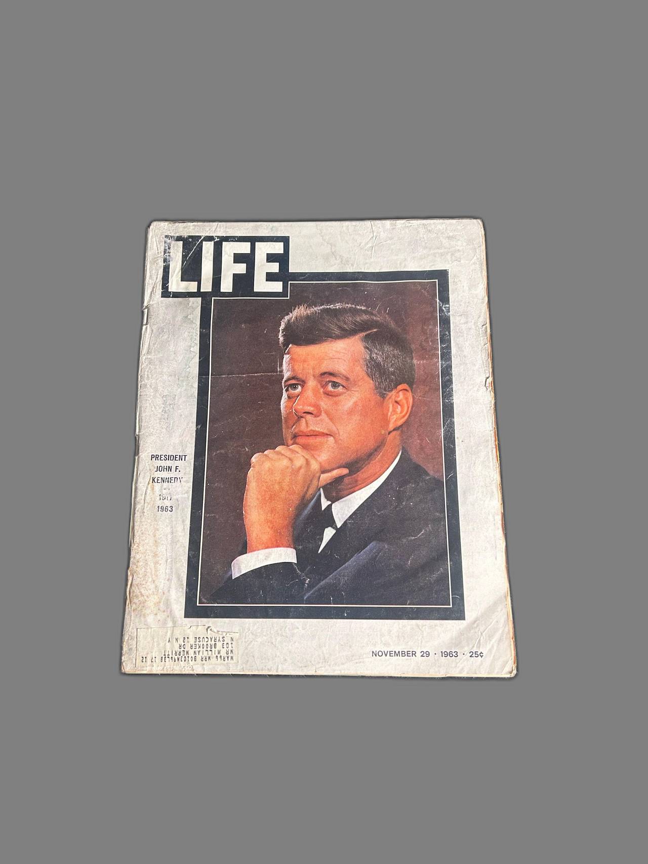 LIFE Magazine November 29, 1963 John F. Kennedy Memorial Edition