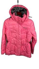 Columbia Women's Size Small Peak to Park II Insulated Hooded Jacket - Pink - Image 2