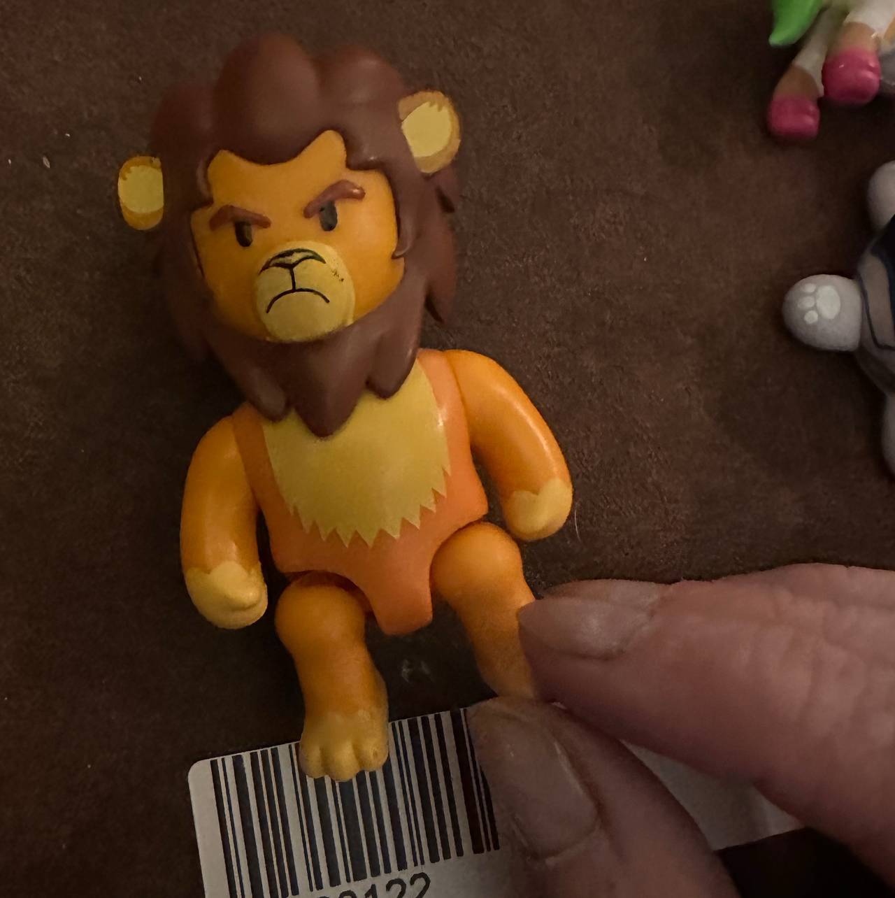 Stumble Guys LEONIDAS LION mystery collectible figure.  102