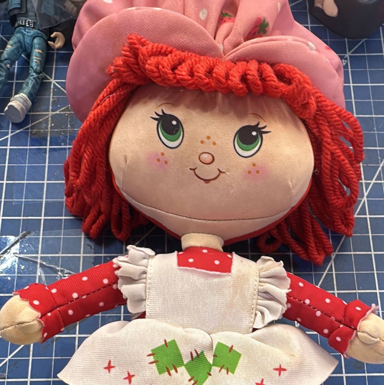 Vintage Strawberry Shortcake Rag Doll