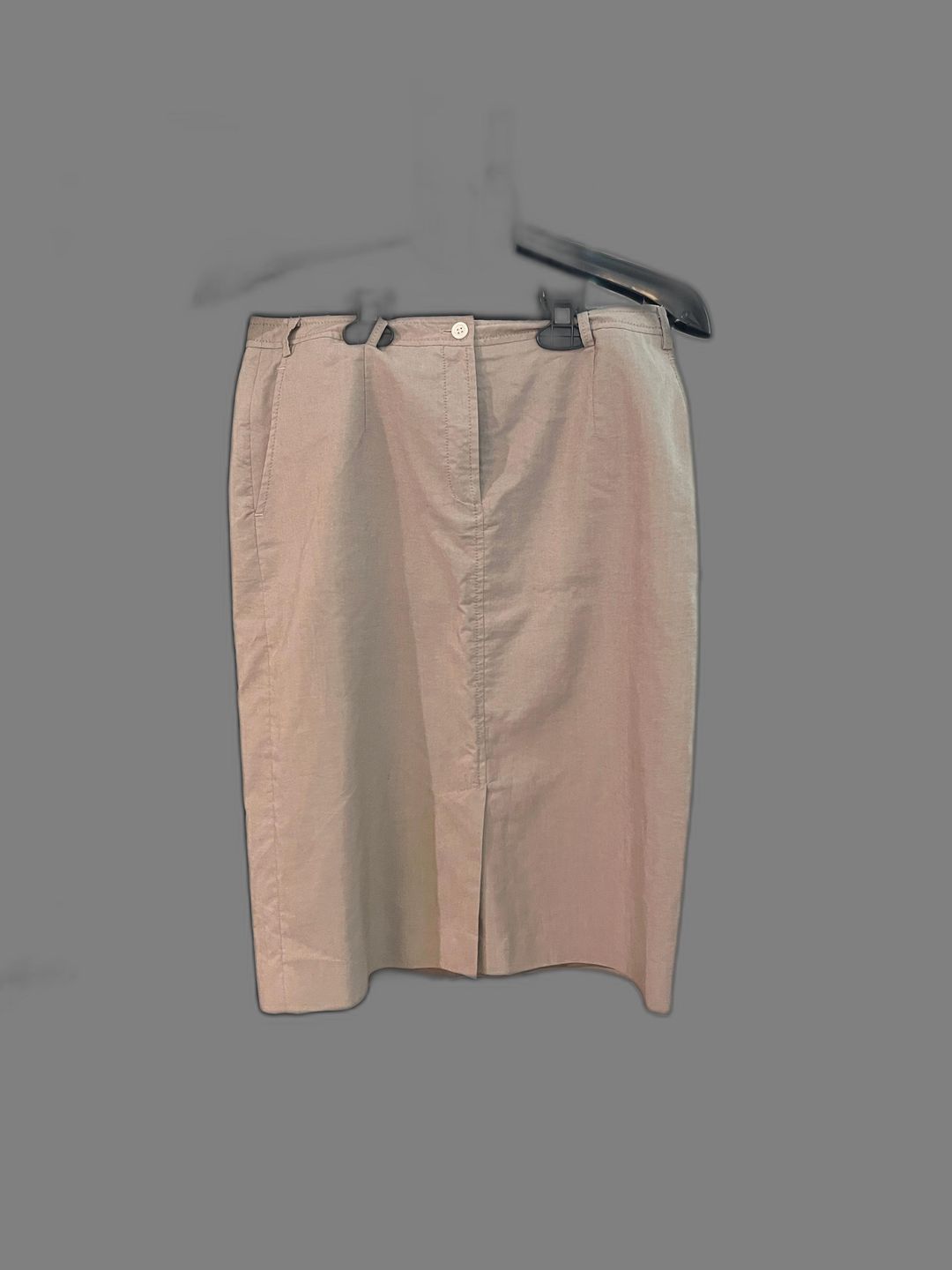 Khaki Pencil Skirt