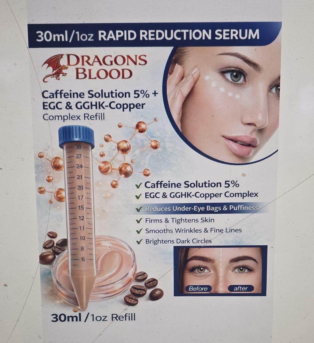 Dragons Blood Rapid Reduction Serum Refill