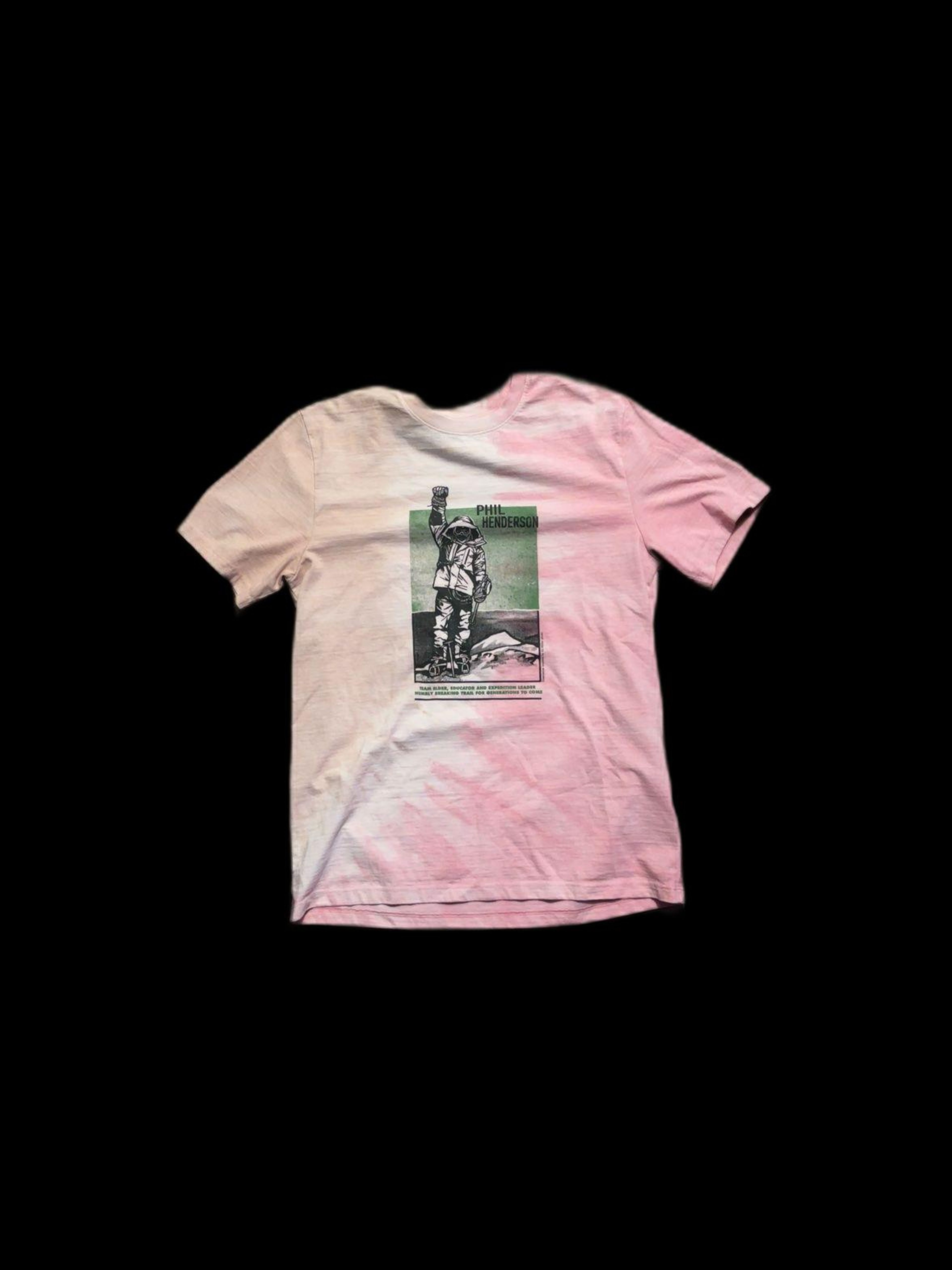 The North Face Pink Tie-Dye T-Shirt Men's Medium