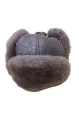 Zavelio Genuine Sheepskin Leather Trapper Hat - Image 3