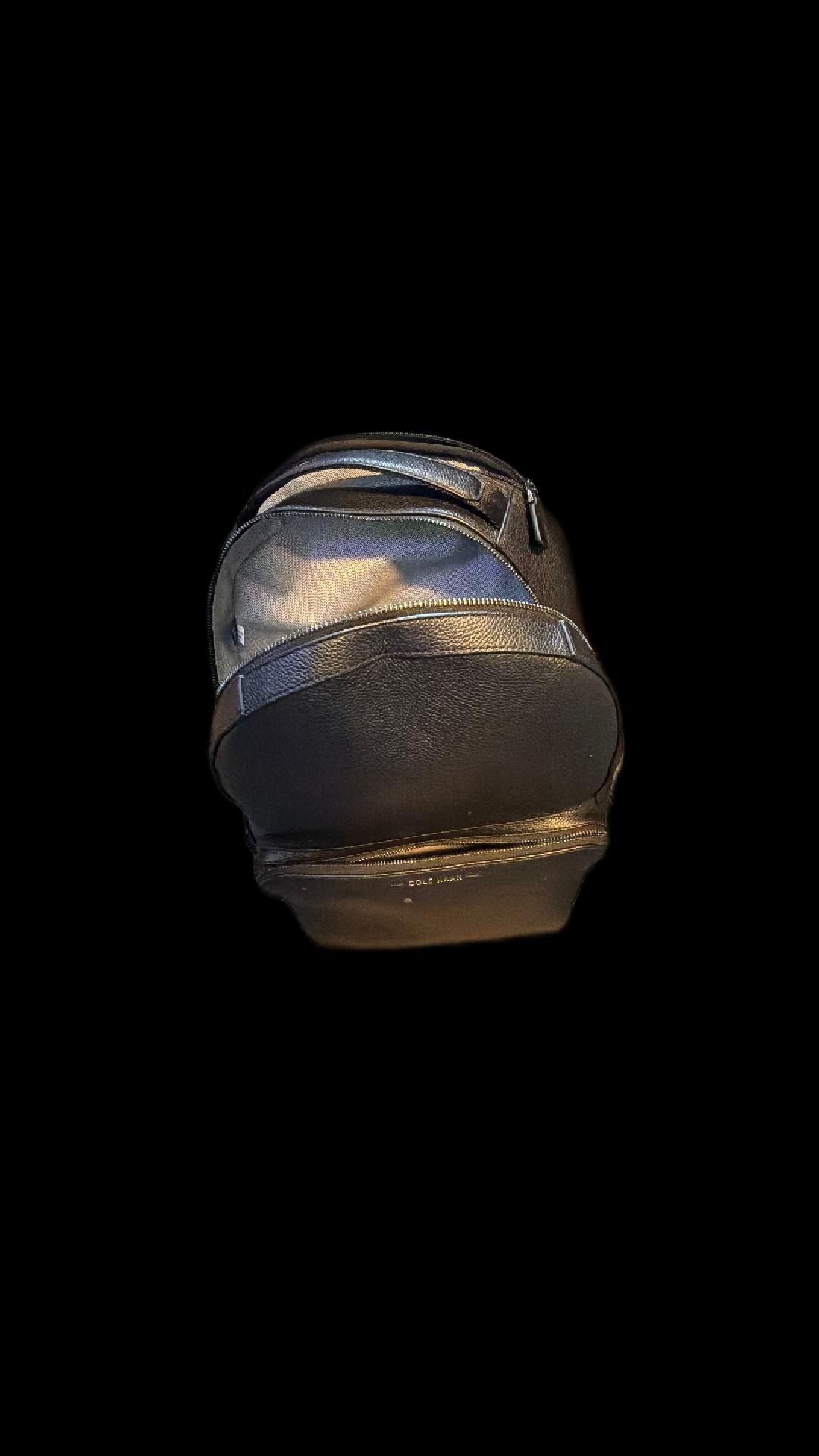 Coal Hand Leather Backpack